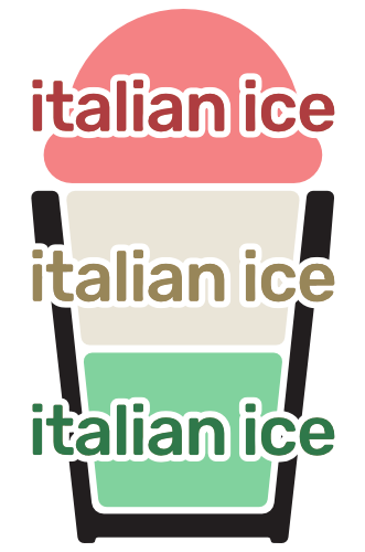 An icon of Italian ice